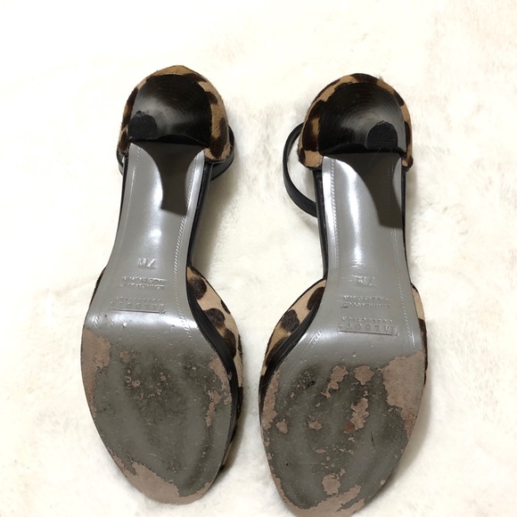 Talbots strappy peep toe high heel shoes - Picture 5 of 5